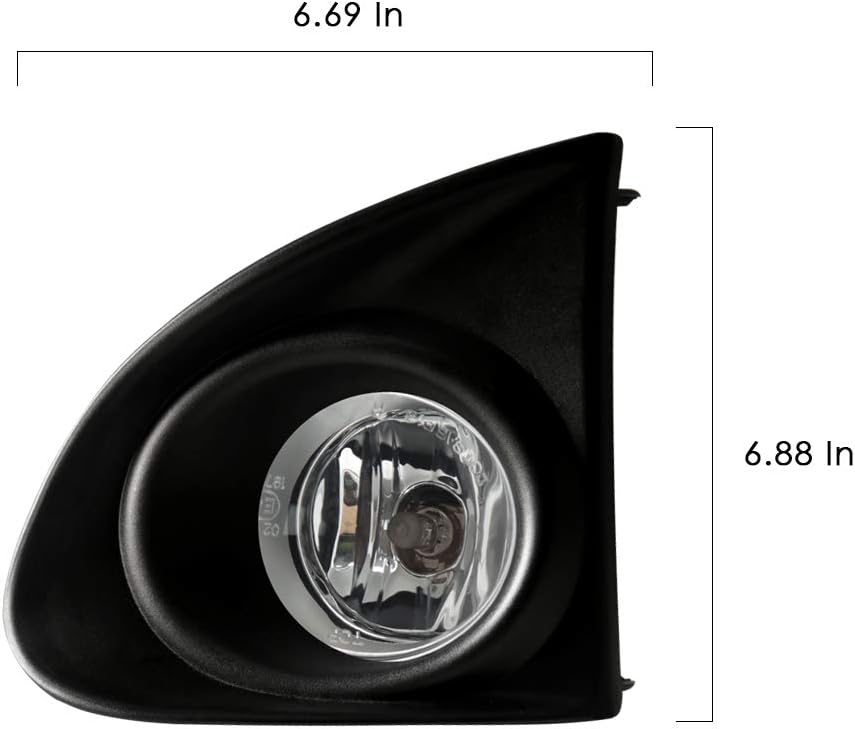 For Toyota AXIO 2013 2014 2015 Car Fog Lights DRL Lamps X392124