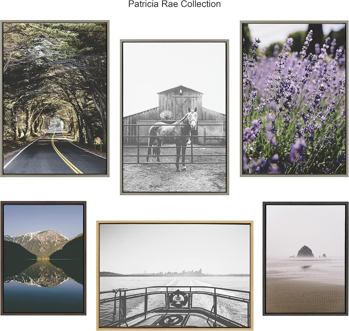 Canvas Wall Art Set, 3 Piece 12x28 M5089