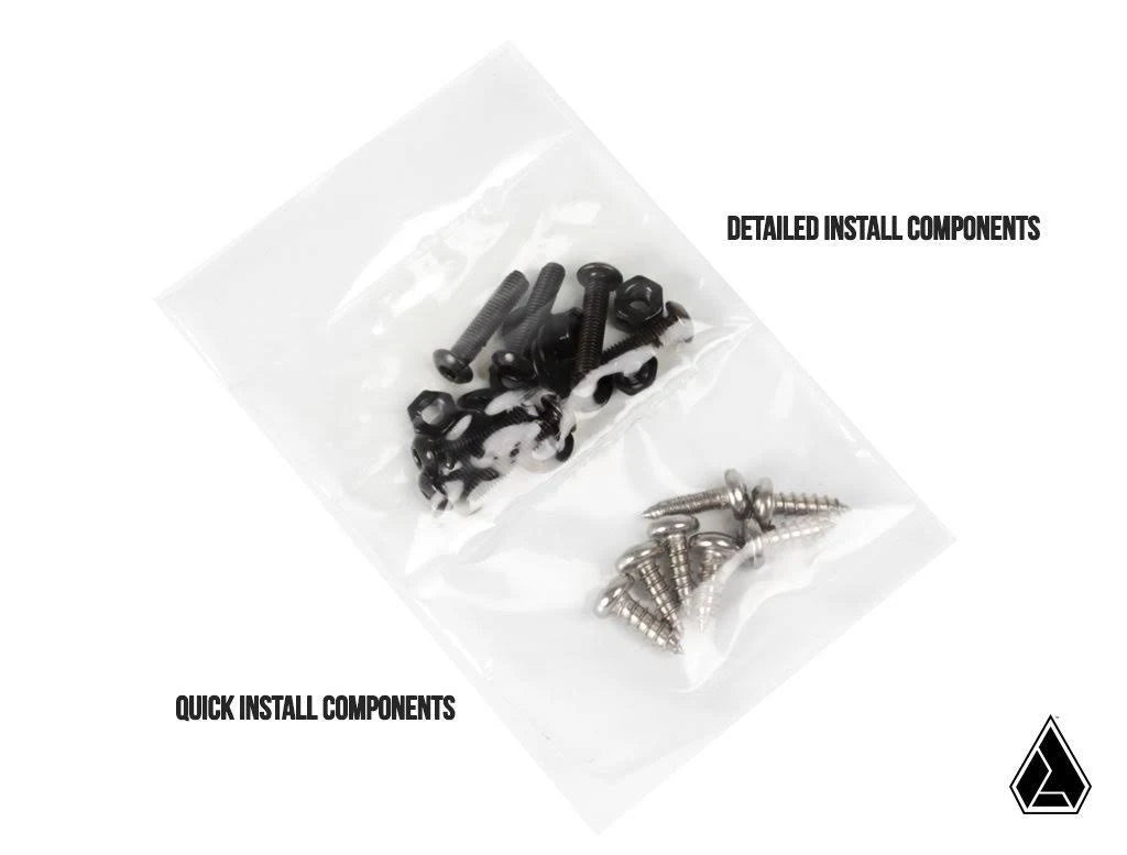 Shifter Gate Panel Kit for Can Am Maverick X3 Raw H8789