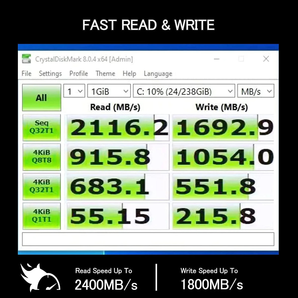 512GB M.2 2230 NVMe PCIe Gen 3.0X4 Internal Solid State Drive G41625