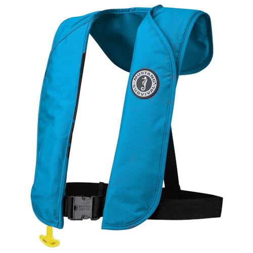 Azure Blue Manual Inflatable PFD O724446
