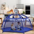 Portable Foldable Playard with Canopy N9486