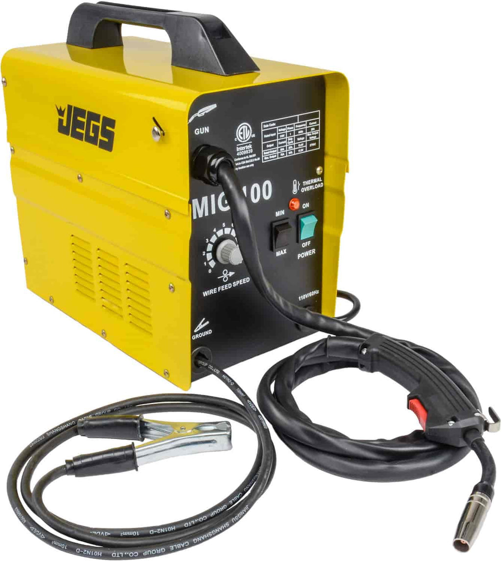 MIG 100 Gasless Welder 110V AC 33 lbs T345295