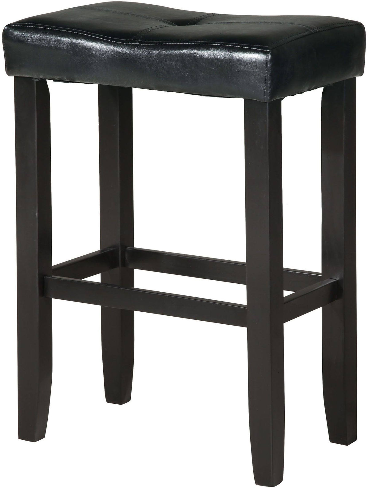 Black Counter Height Stool Set of 2 R6491