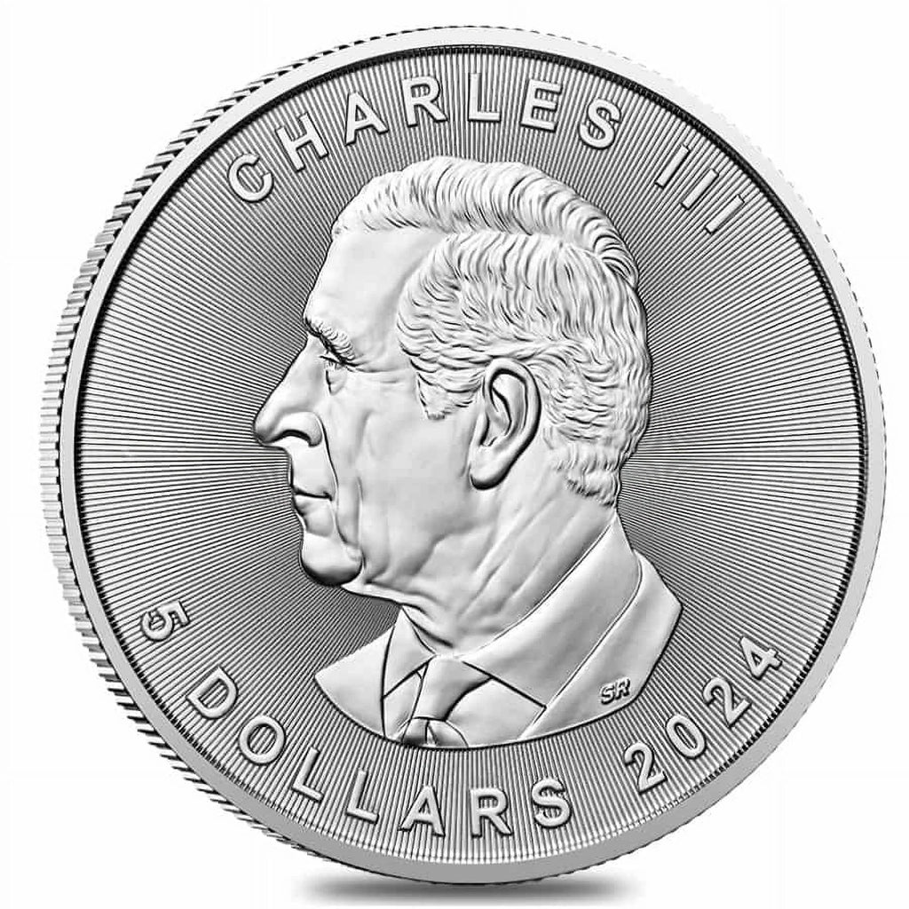1 oz Canadian Silver Maple Leaf Coin R28907