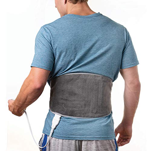 Lumbar & Abdominal Heating Pad with Adjustable Belt H428328