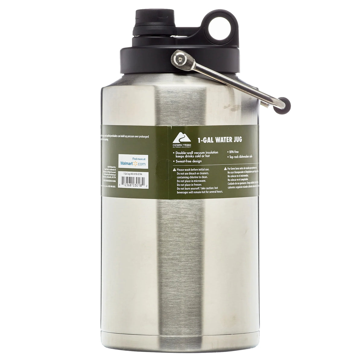 Stainless Steel 1 Gallon Water Jug X464