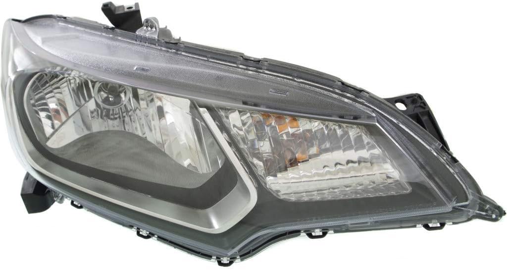 Passenger Side Halogen Headlight Assembly for Honda Fit 2015 2016 2017 L519