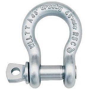 1-1/4 in Hot Dip Galvanized Screw Pin Anchor Shackle R501