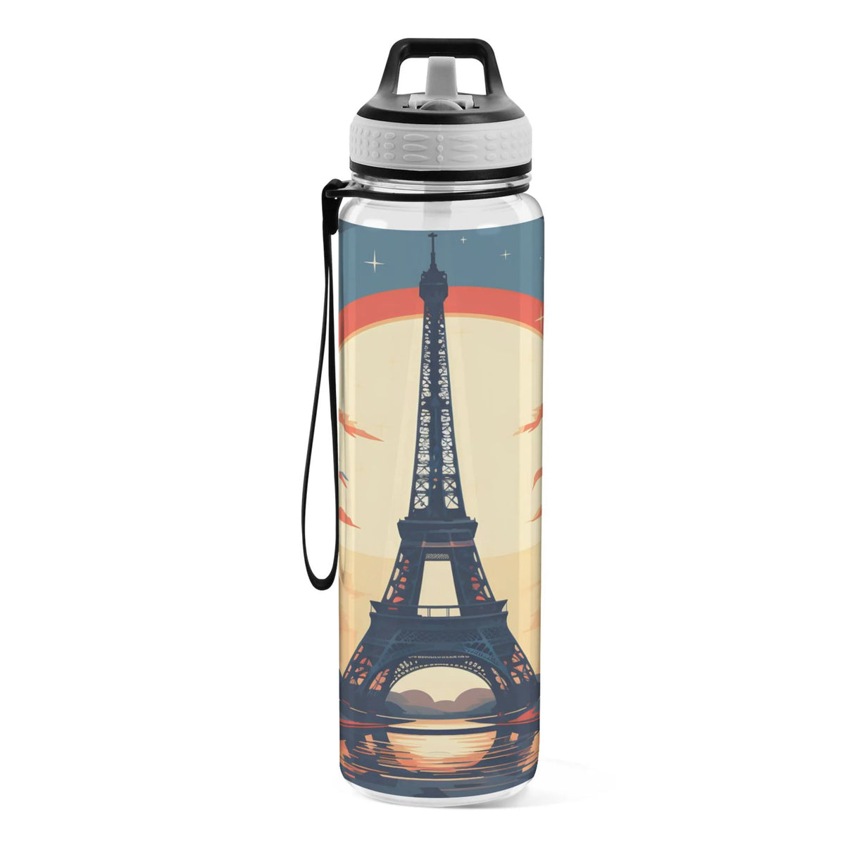 32oz Leakproof Tritan Sports Water Bottle with Straw X51020
