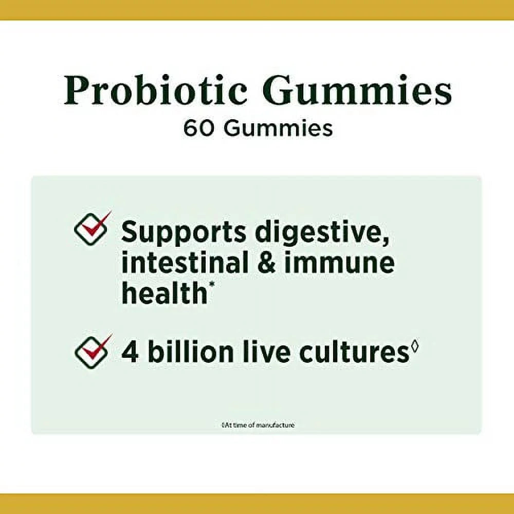Probiotic Gummies, 60 Gummies P59769