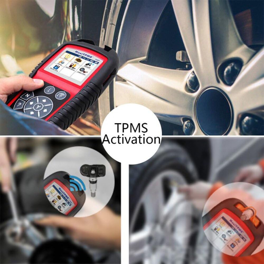 Wirelessly Sensor TPMS Reprogramming Activation Relearn Tool with OBDII Code Reader Function V866