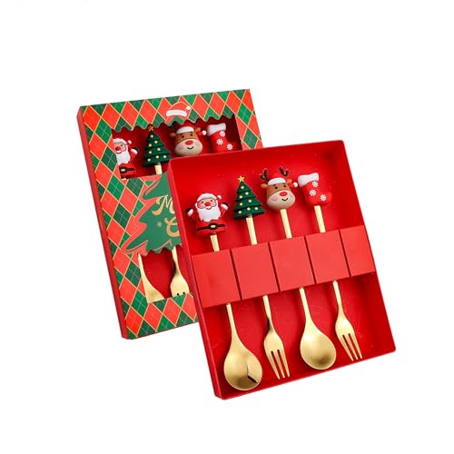 4 Pack Stainless Steel Forks and Spoons Set T551802