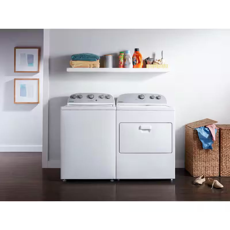 7.0 cu. ft. White Gas Dryer N41643