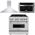36 Range, 36 Range Hood, Microwave Drawer Y417
