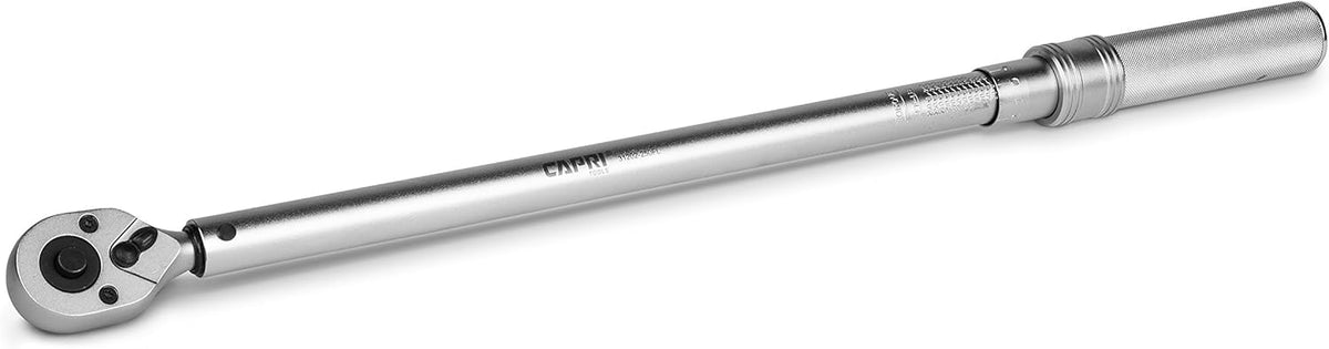30-250 Foot Pound Industrial Torque Wrench, 1/2" Drive, Matte Chrome B82653