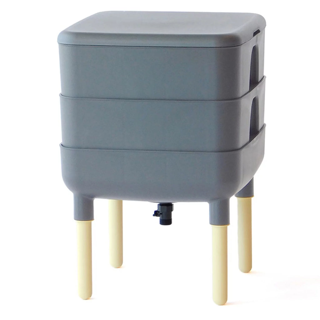 6 Gal Composting Bin System Gray M41712