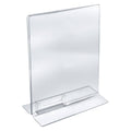 8.5" x 11" Acrylic Sign Holder with Business Card Pocket 10ct B217
