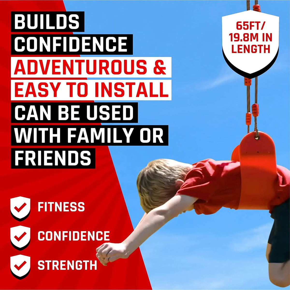 65 ft Zipline Kit T193