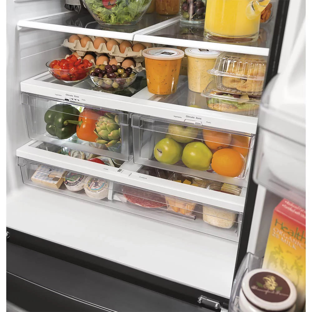 33 Inch Counter Depth French Door Refrigerator White O656313