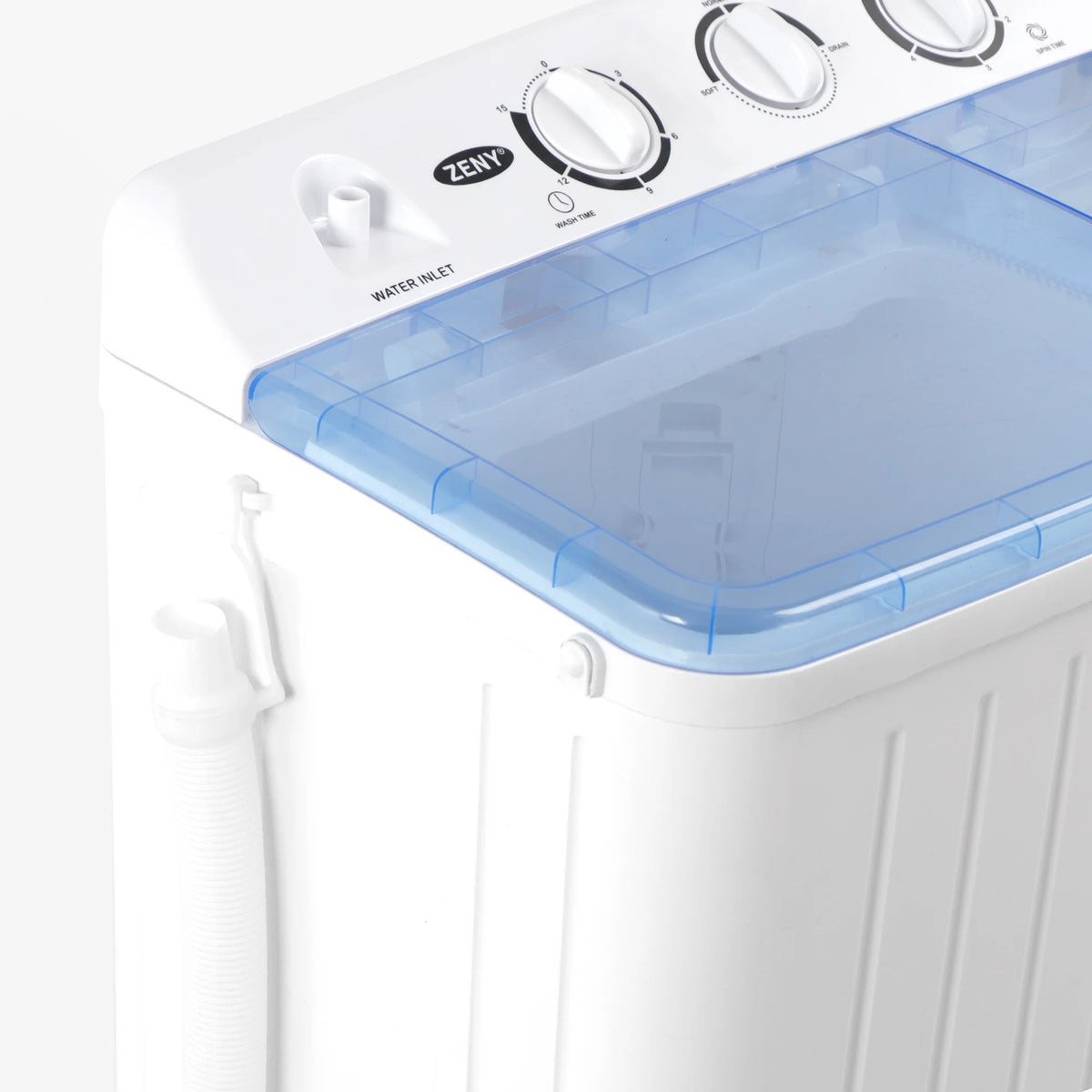 Portable Compact Mini Twin Tub Washing Machine 17.6lbs Capacity V31947