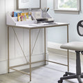 Kids Writing Desk with Chair and Hutch N5297