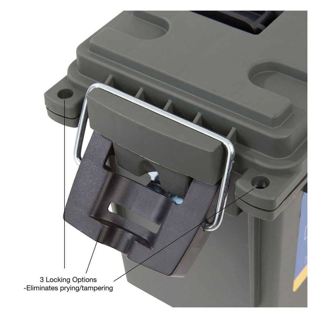 Stackable Locking Plastic Ammo Storage Boxes L303224