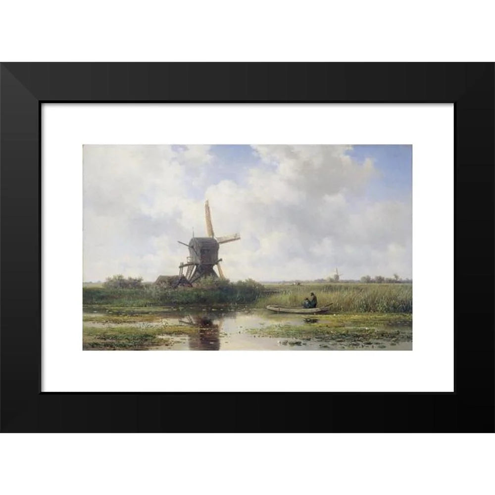 Black Modern Framed Museum Art Print W76860