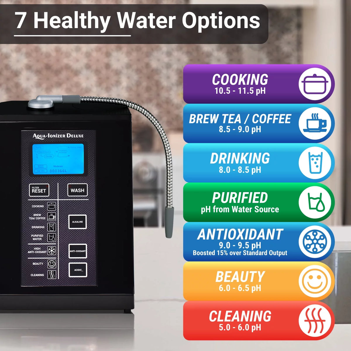 Alkaline Water Ionizer Filtration System N278
