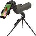 20-60x60 HD Spotting Scope BAK4 45 Degree Angled Eyepiece Telescope with Tripod, Carrying Bag Y634465