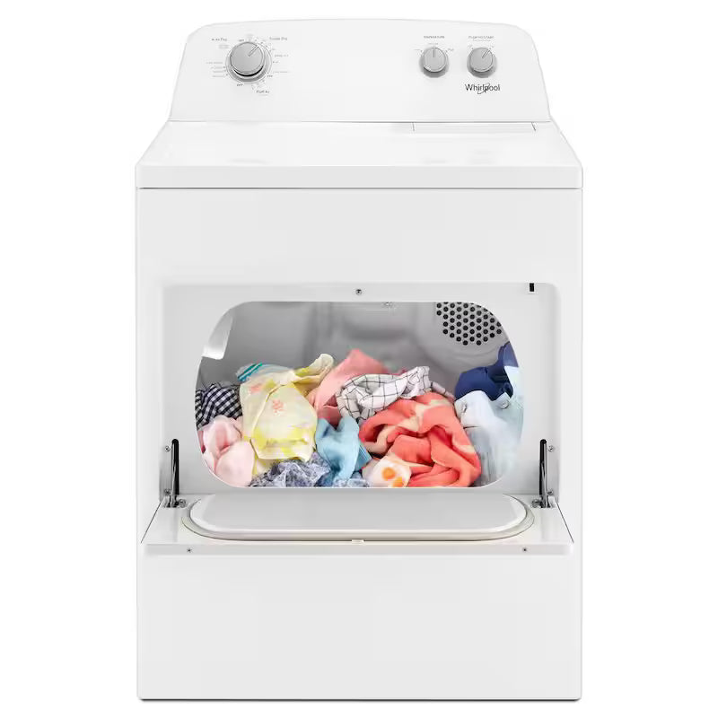 7.0 cu. ft. White Gas Dryer N41643
