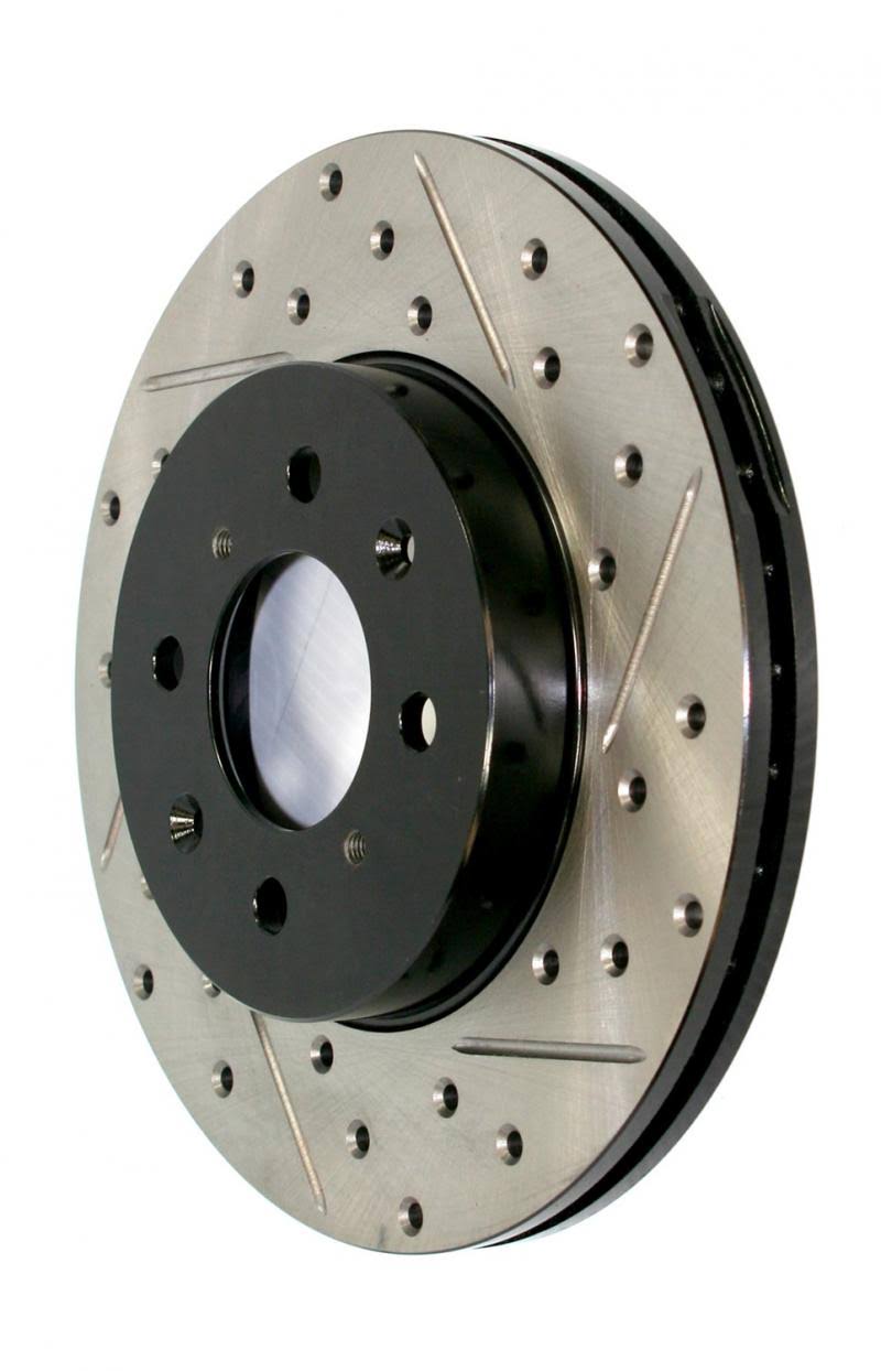 Slotted & Drilled Sport Brake Rotor F4940