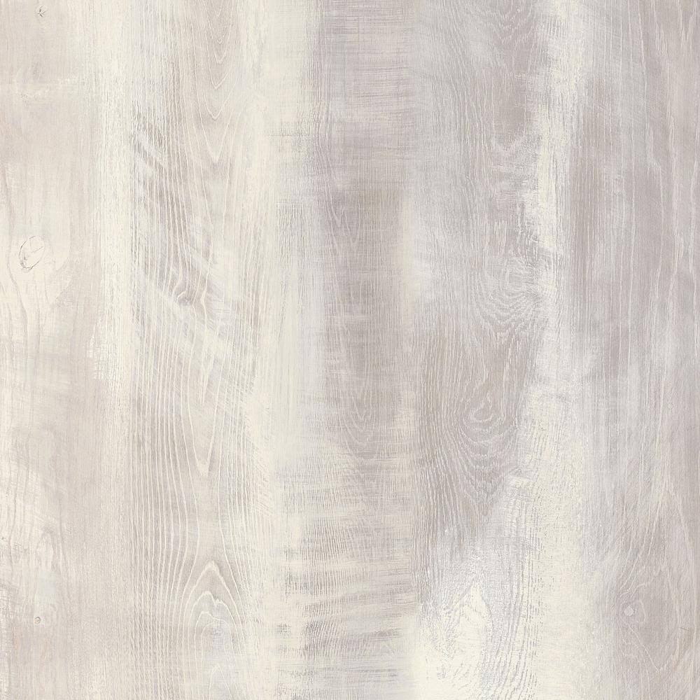 White Peel and Stick Vinyl Wall Plank P85209