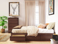 Wooden Queen Platform Bed with 6 Drawers Z64086