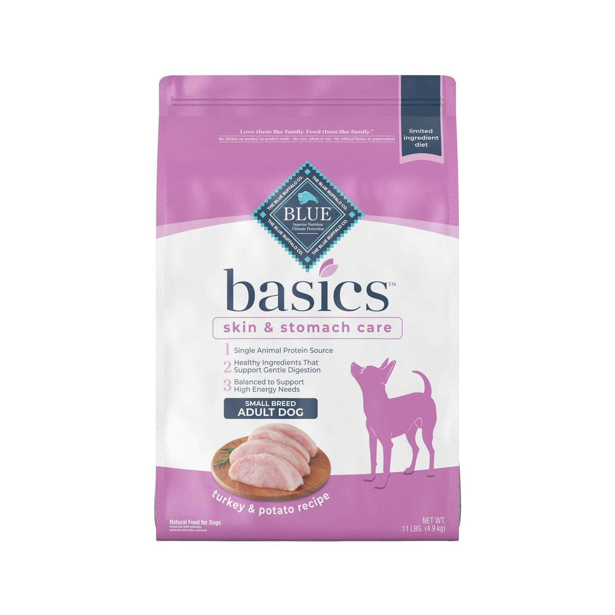 Turkey & Potato Small Breed Dry Dog Food C9733