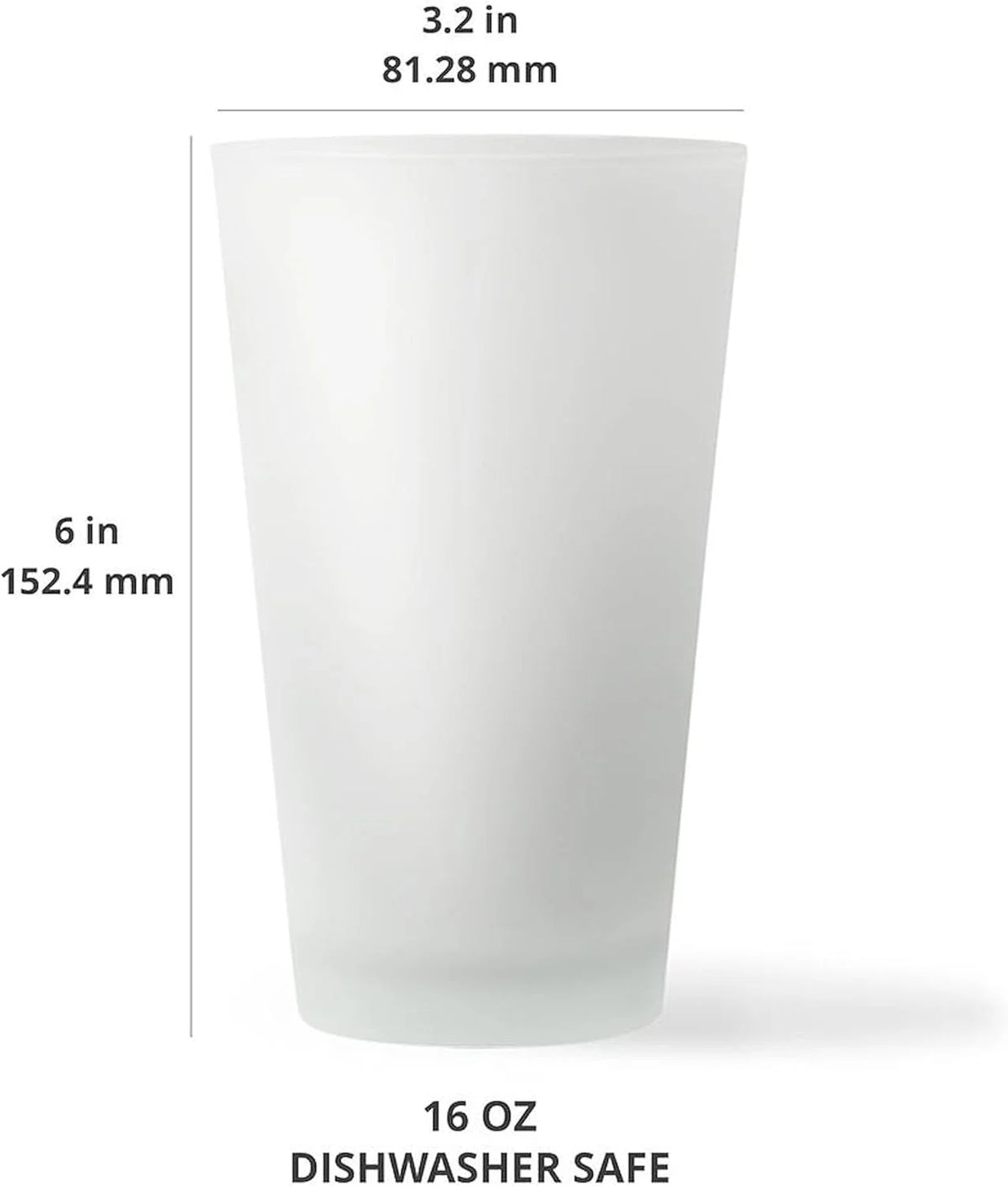 16 Oz. Drinking Glass G724