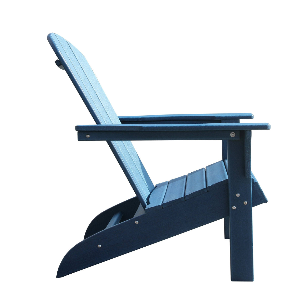White Plastic Outdoor Adirondack Chair V979