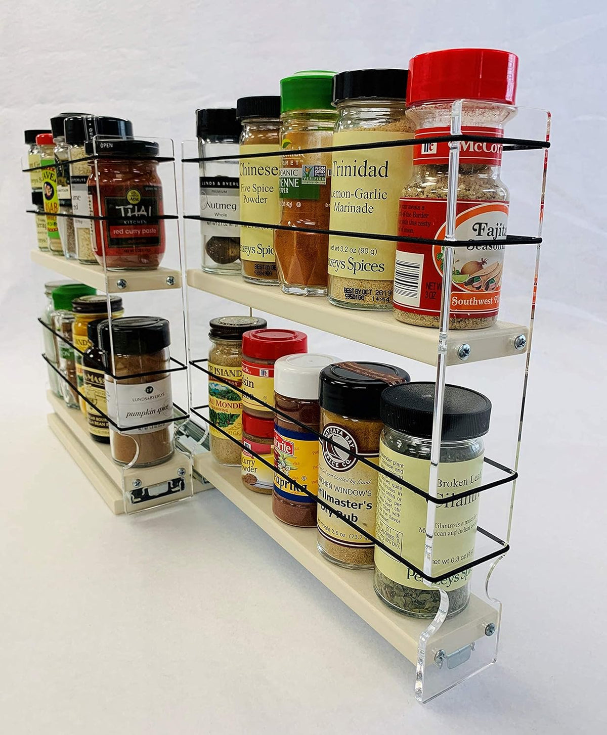 Spice Rack with 2 Drawers K104