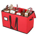 Christmas Figurine Storage Box, 600D Canvas, 15 Inches F93624