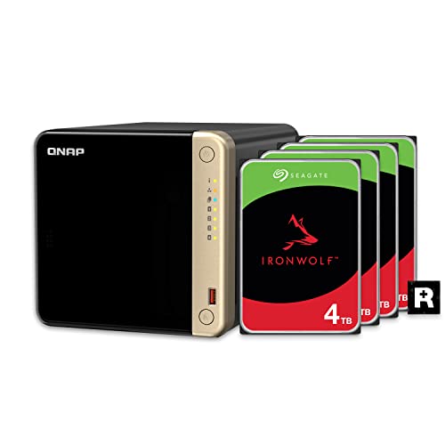 4 Bay Desktop NAS with Intel Celeron Quad-core Processor and Dual 2.5GbE M592614