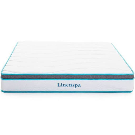 Queen Size White Hybrid Mattress Z358