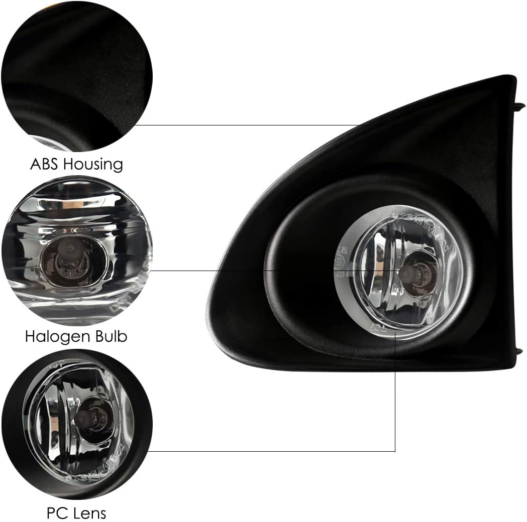 For Toyota AXIO 2013 2014 2015 Car Fog Lights DRL Lamps X392124