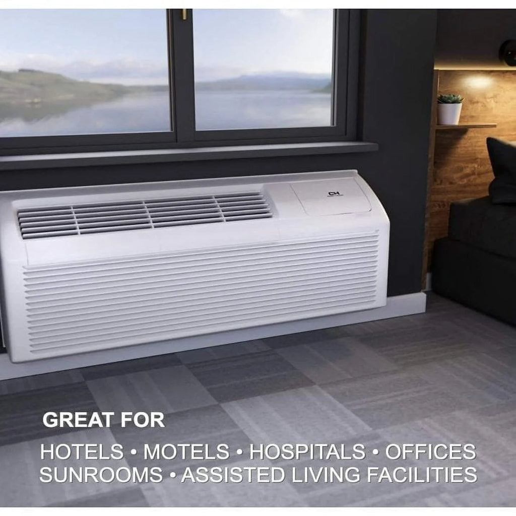 9000 BTU 230V PTAC Air Conditioner Heat Pump H851