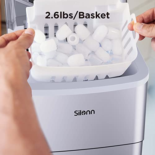 Countertop Ice Maker with Ice Scoop and Basket N491