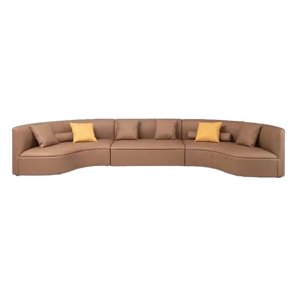 Folding Sofa Leather Living Room Couch W767