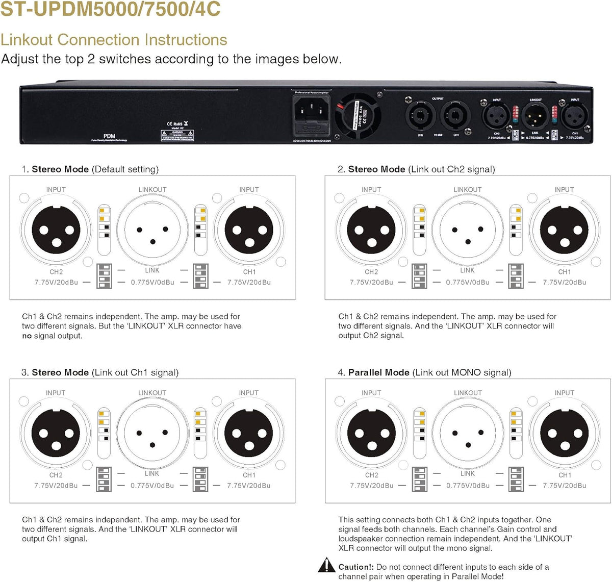 2-Channel Power Amplifier Z755