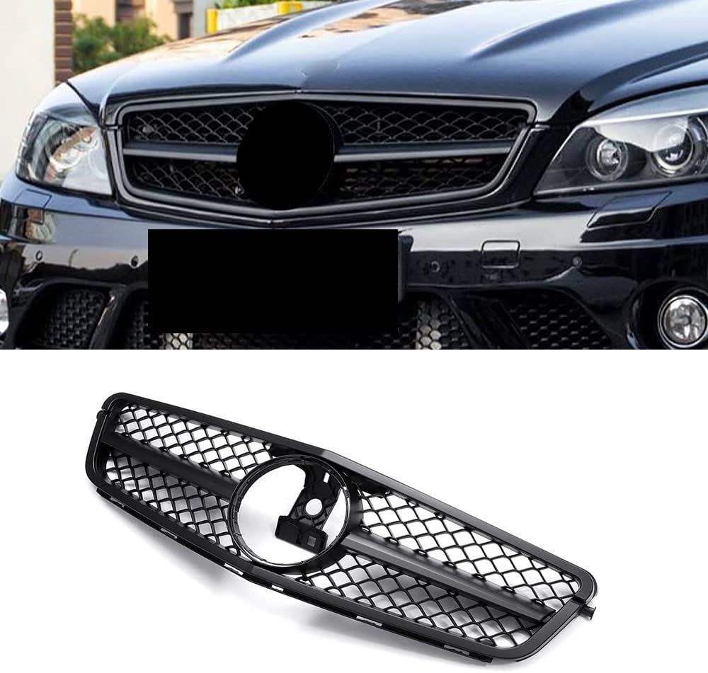 Chrome Frame Front Grille for 2008-2014 C-Class L37122