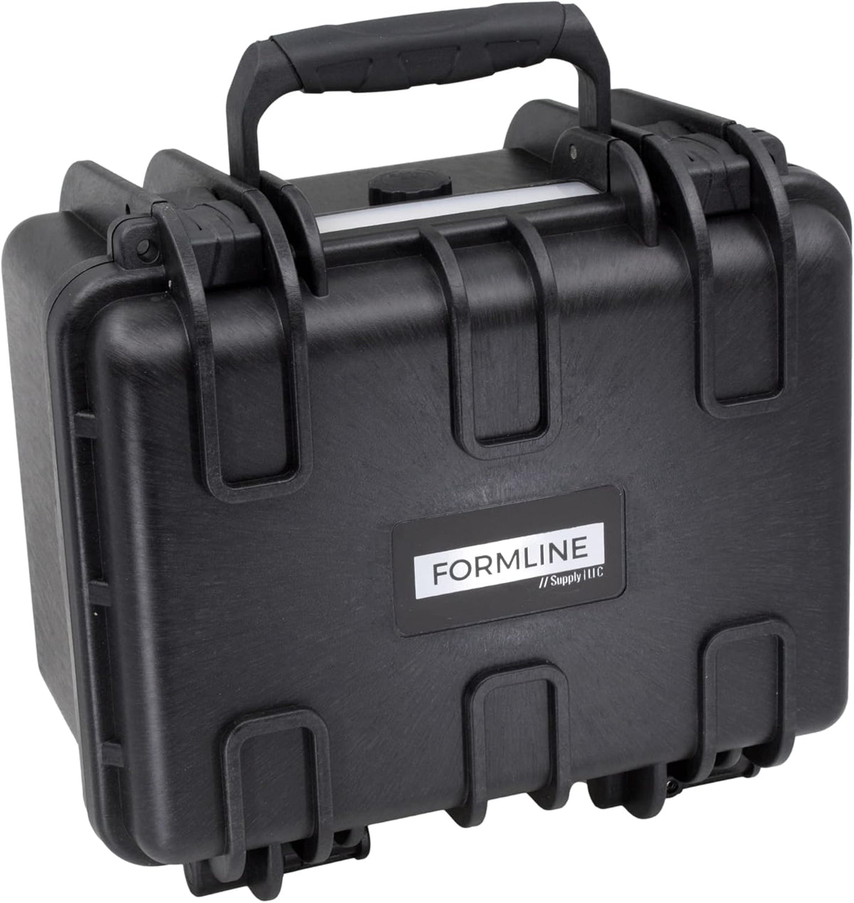 Airtight Protective Case, Waterproof and Smell Proof Container, Black, Extra Large, Pack of 2 Y891454