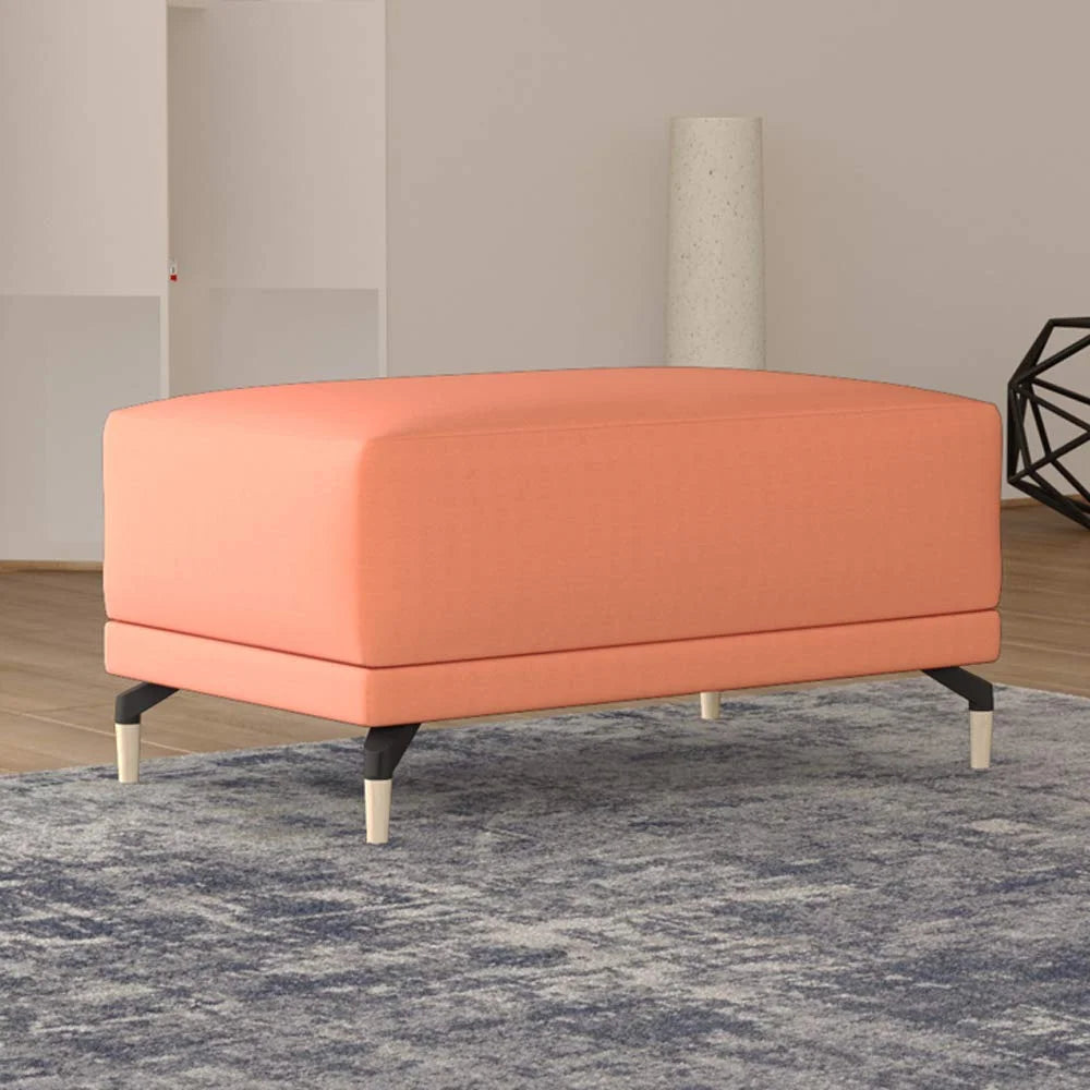 Modern Sofa with 4 Pillow Set and Pouf Ottoman L744