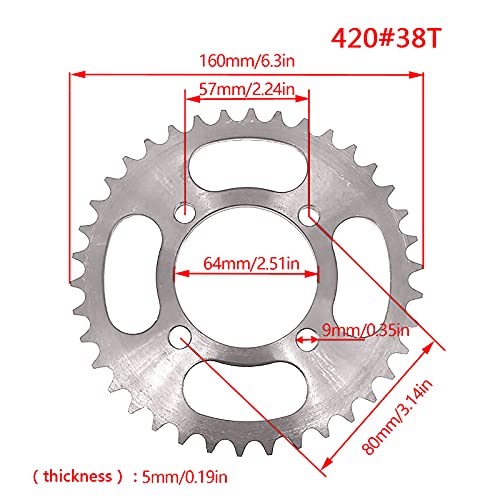 48V Electric Brushless Motor Kit with 30A Speed Controller and Throttle Grip Kit S992665